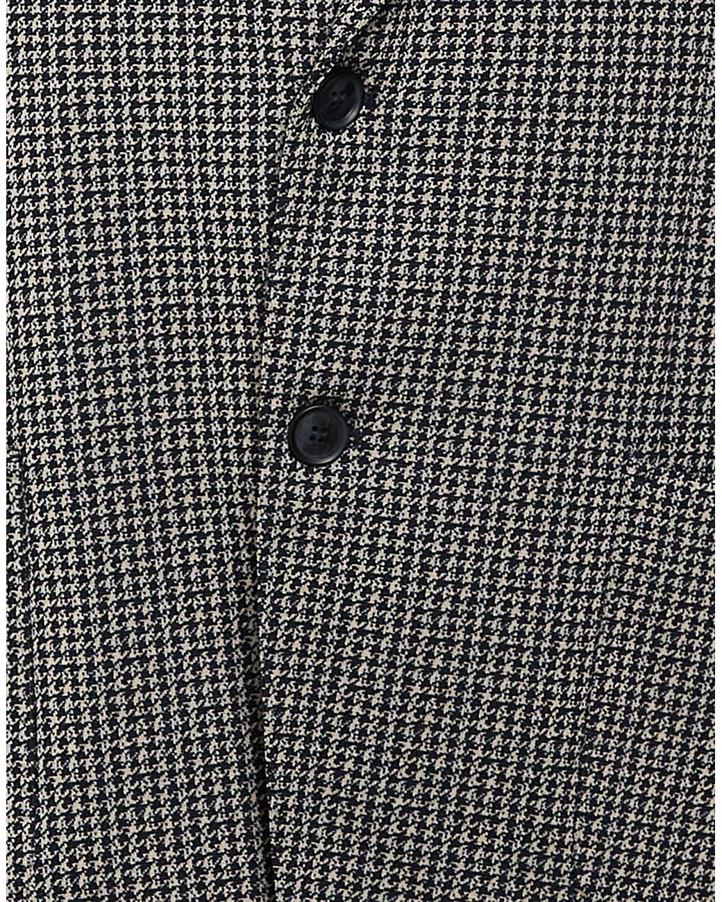 BERNESE Milano Gray Ivory Blazer Polyester, Viscose, Elastane for men