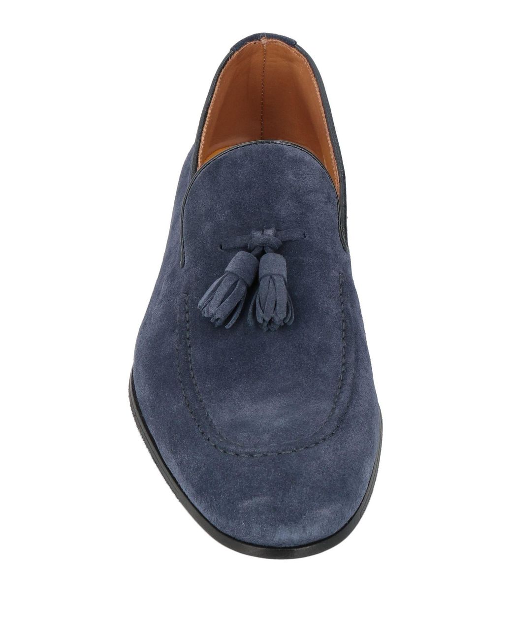 Doucal's Blue Panarea Loafers Leather for men