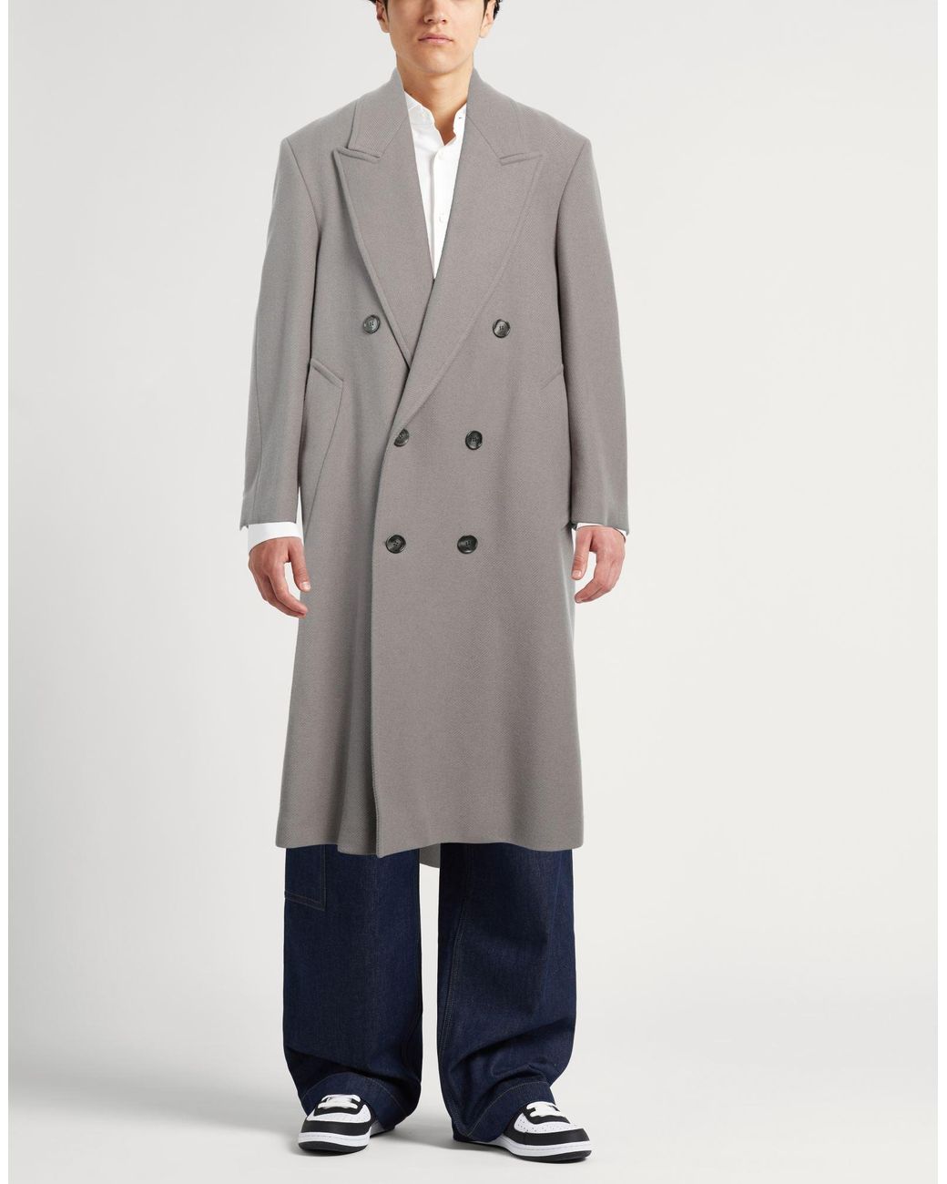 Abrigo AMI de hombre de color Gray