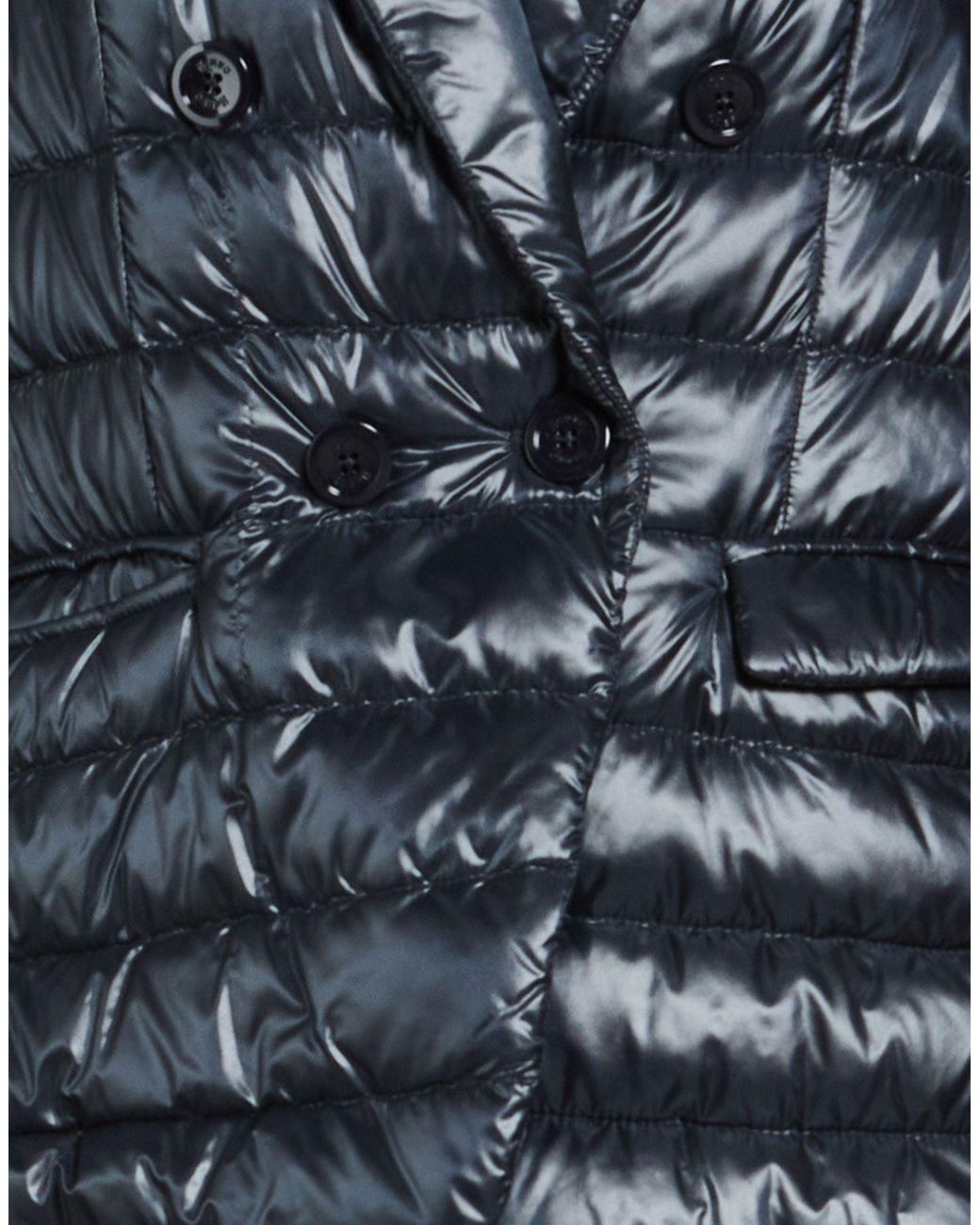 Herno Blue Puffer Polyamide