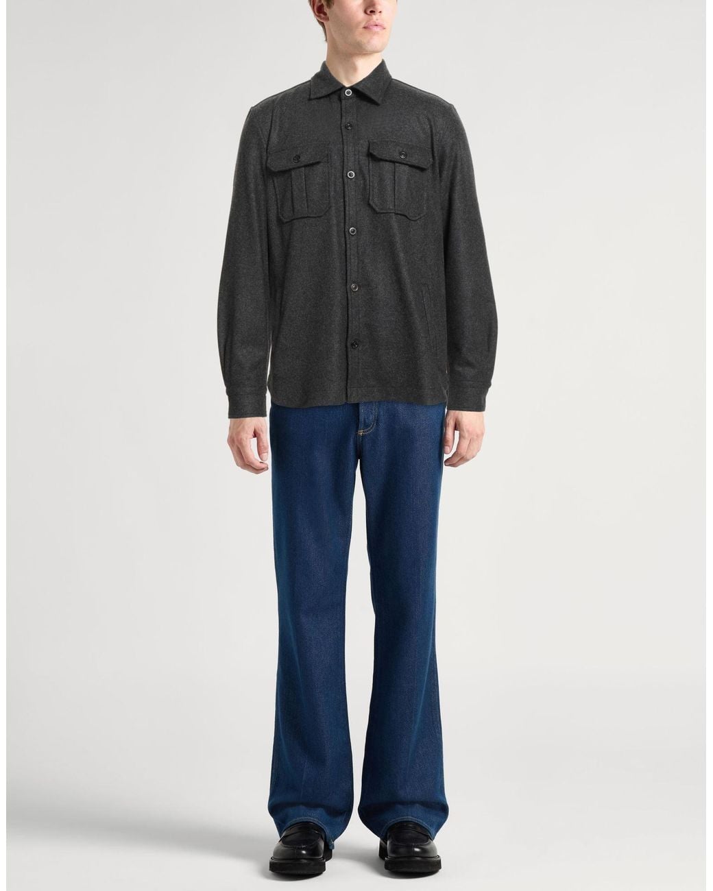 Boglioli Gray Shirt for men