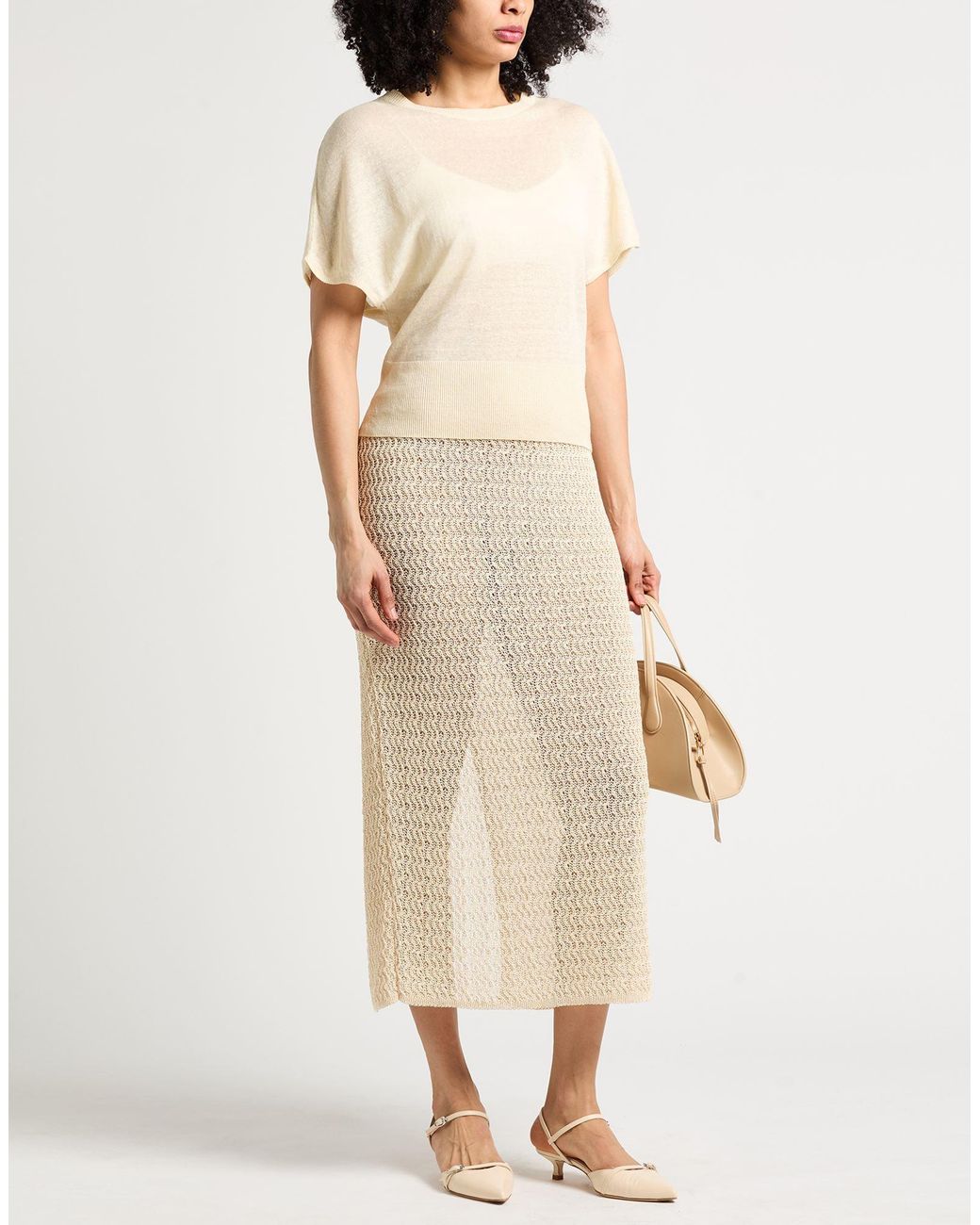 Pantalon Ba&sh en coloris Natural