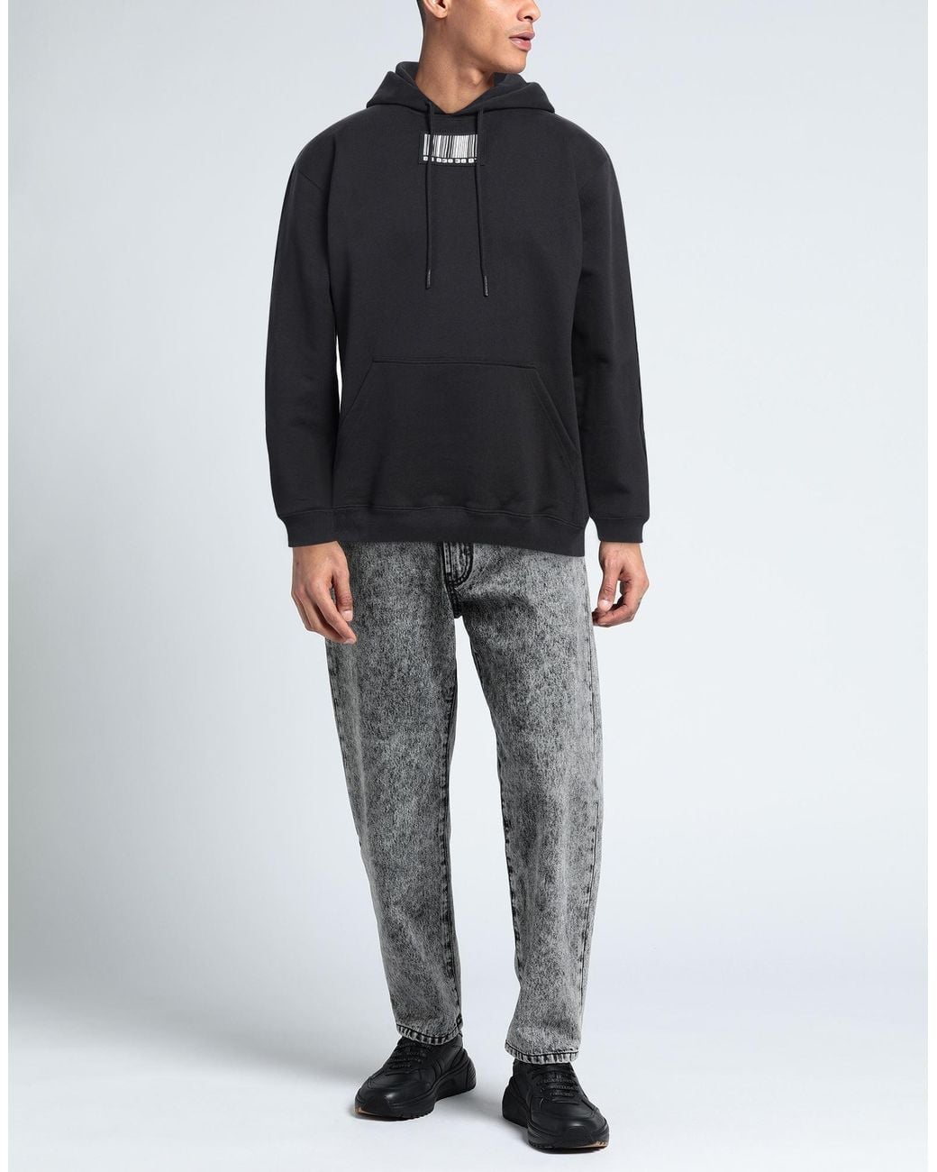 VTMNTS Blue Sweatshirt Cotton, Polyester for men