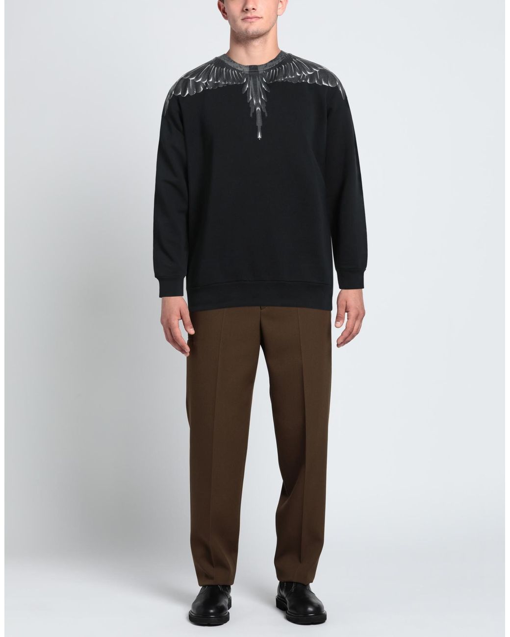 Marcelo Burlon Black Sweatshirt for men