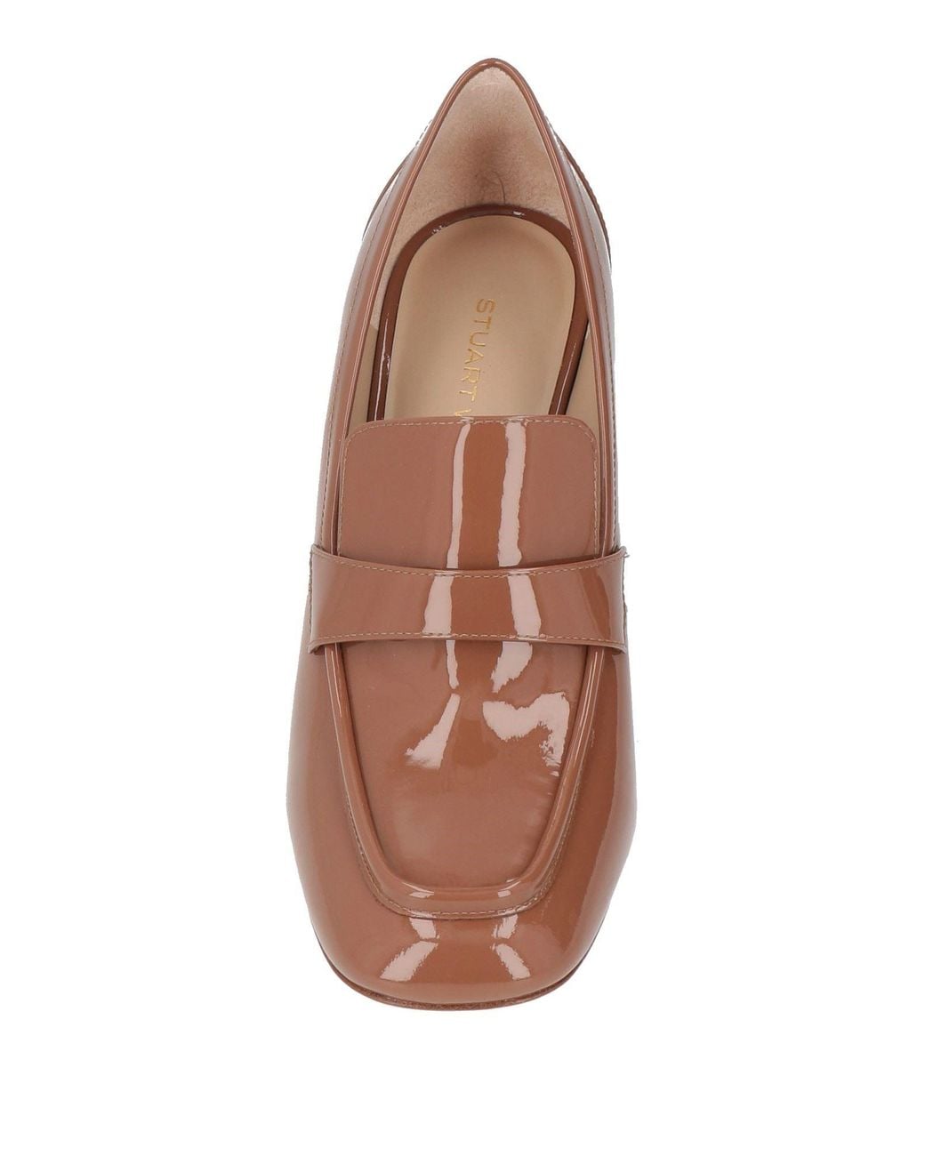 Stuart Weitzman Brown Loafers Leather