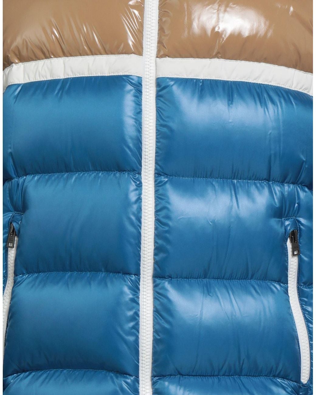 Herno Blue Azure Puffer Polyamide, Polyurethane for men