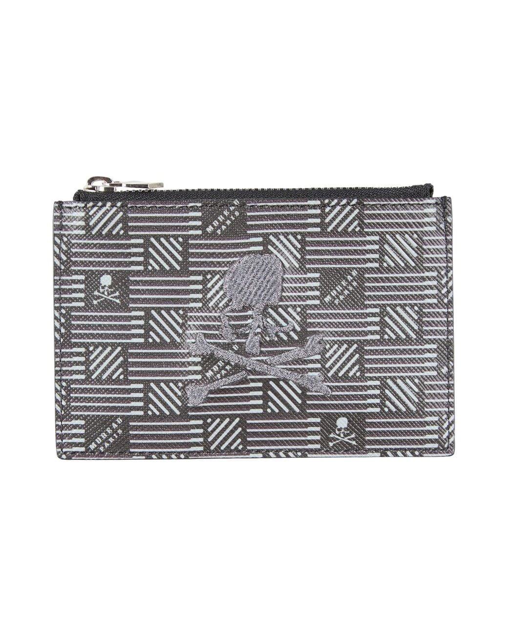 Moreau Paris Gray Cardholder Leather for men
