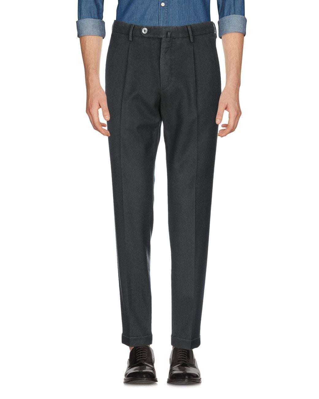 GTA IL PANTALONE Gray Pants Wool for men