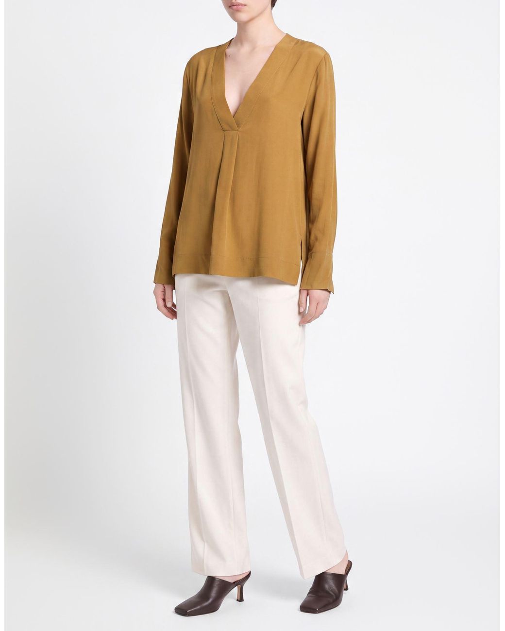 Ottod'Ame Brown Top Acetate, Silk