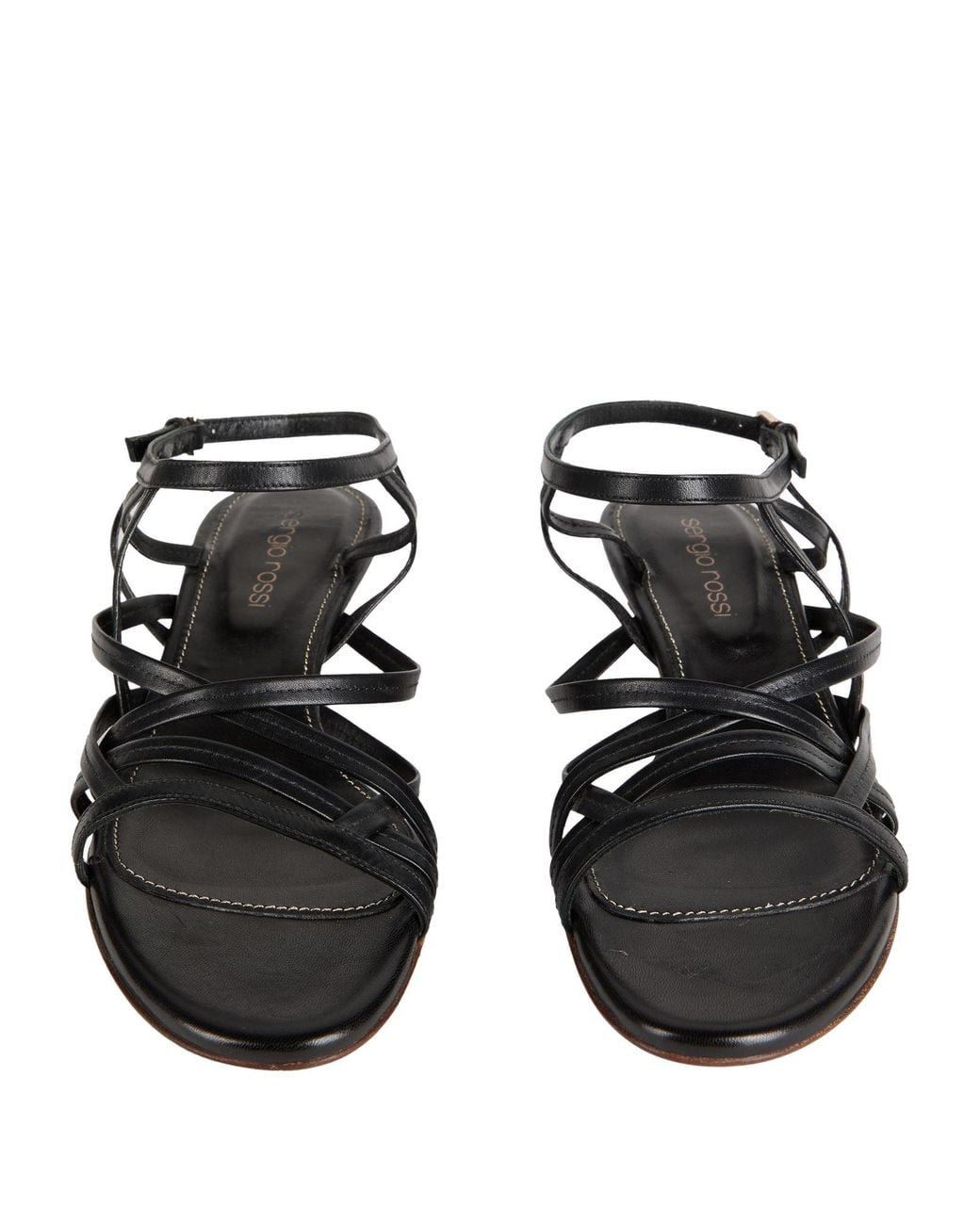 Sergio Rossi Black Sandals
