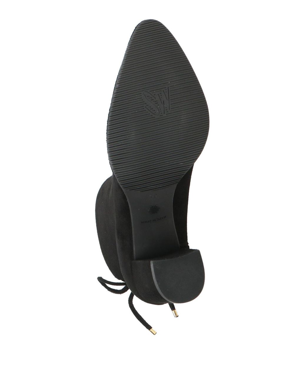 Stuart Weitzman Black Ankle Boots Leather