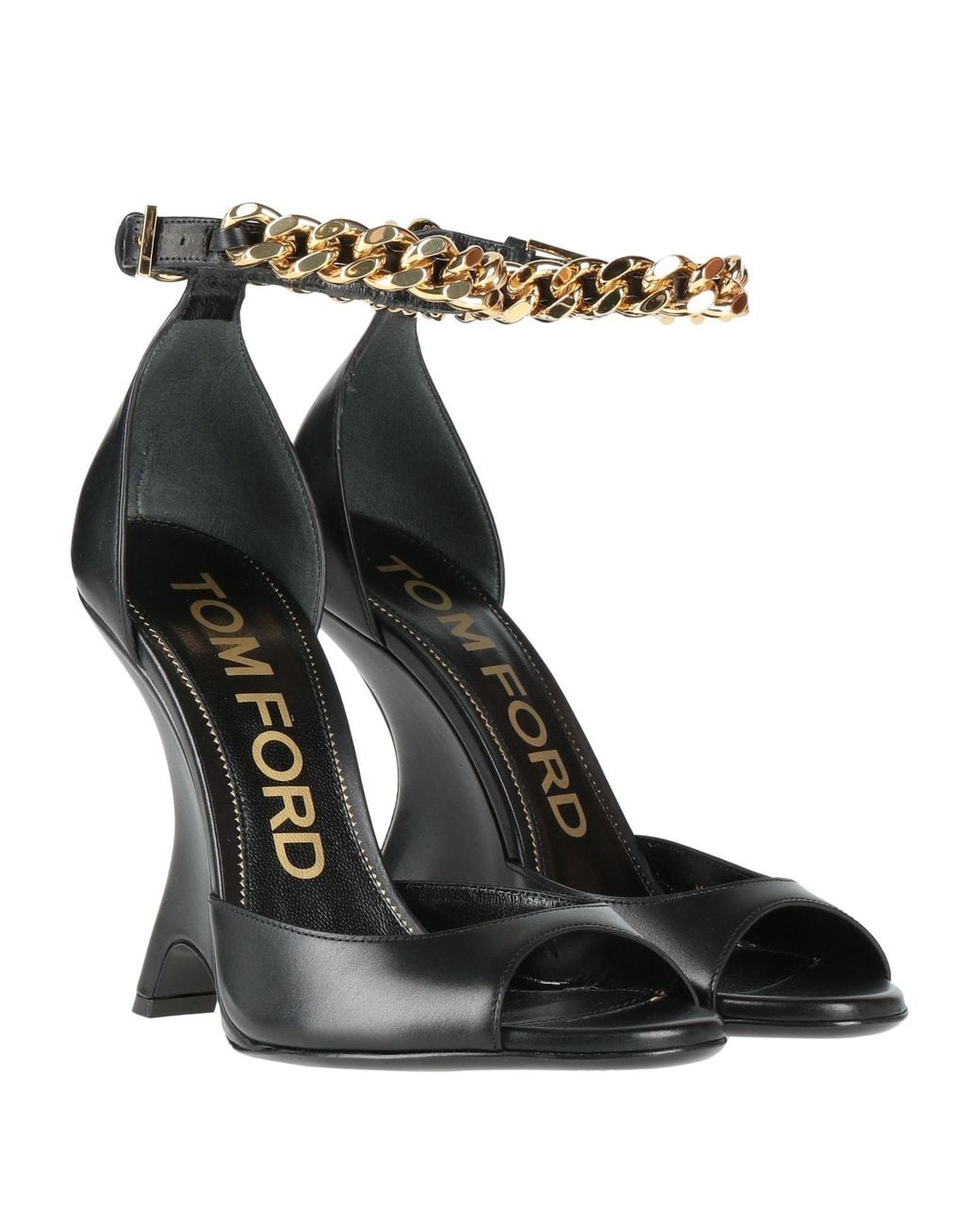 Tom Ford White Archive Sandals Leather