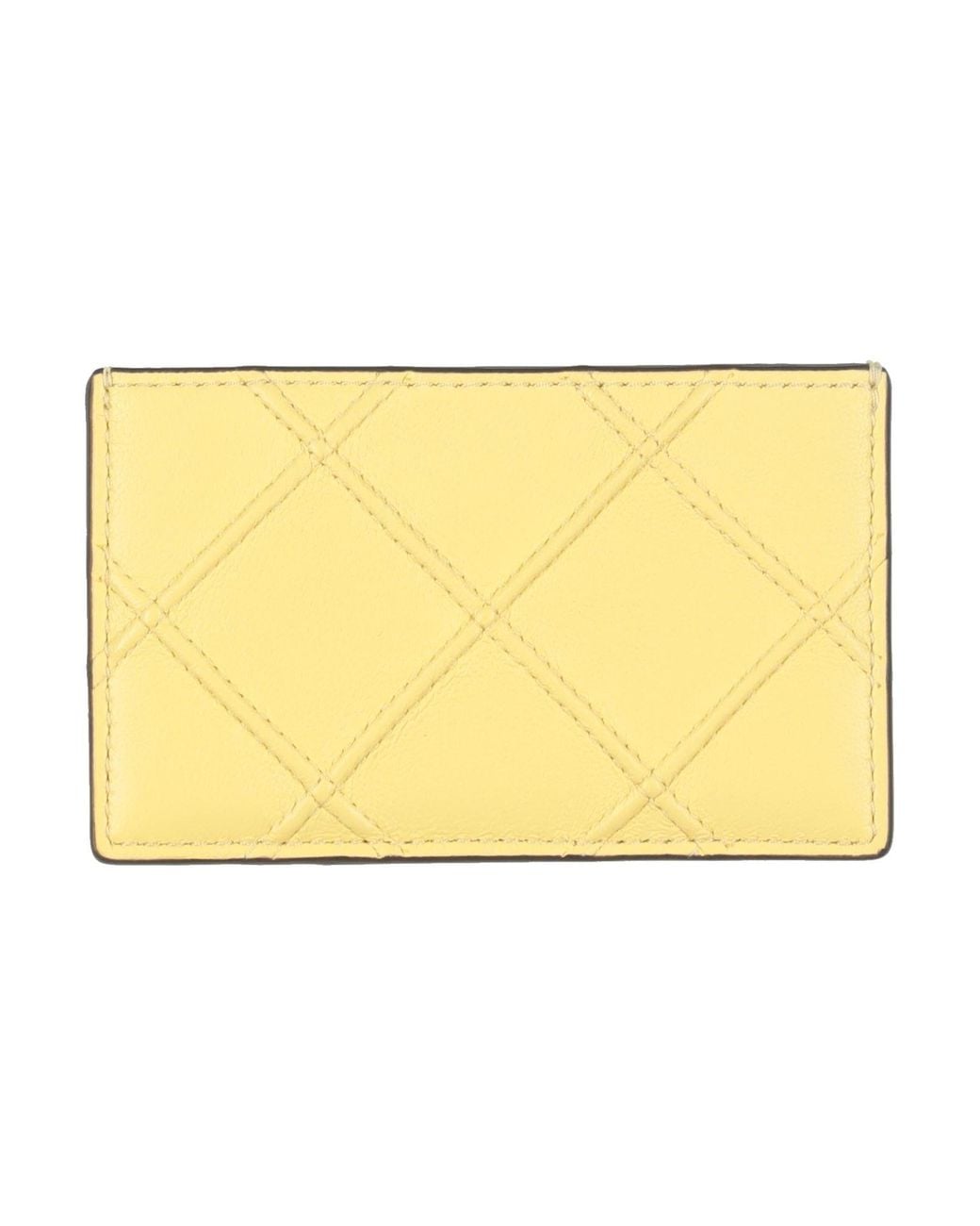 Tory Burch Yellow Document Holder Leather