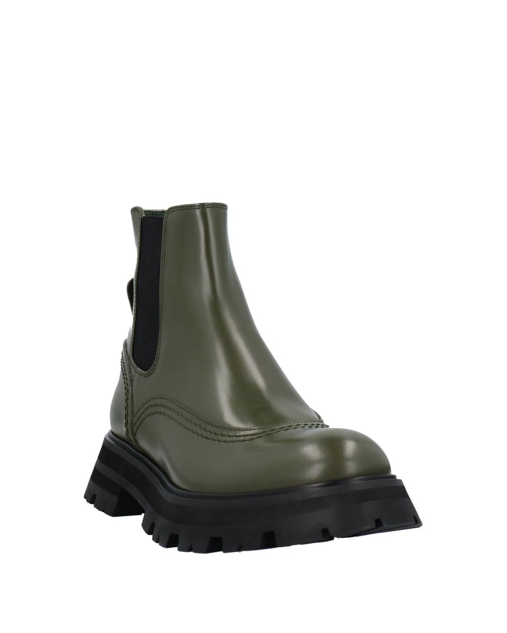 McQueen Black Ankle Boots