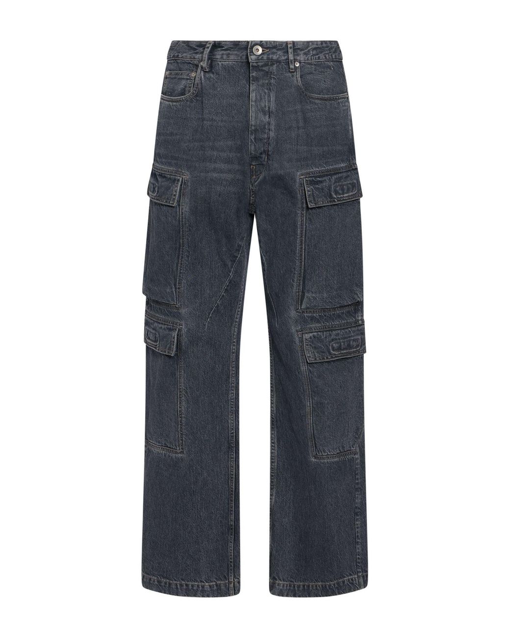 Rick Owens Blue Jeans Cotton for men