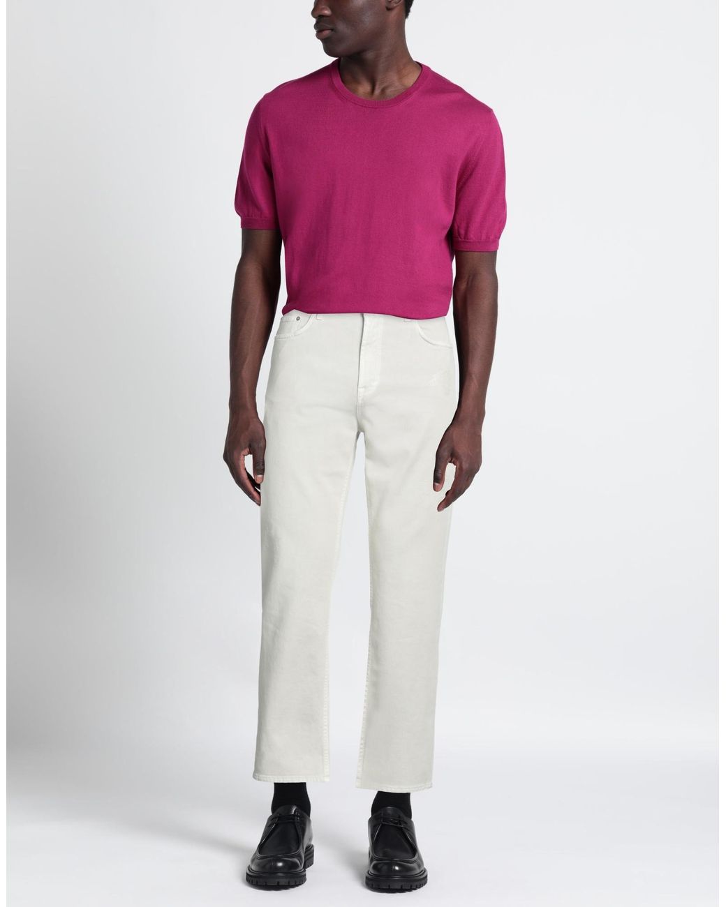 Department 5 White Jeans for men