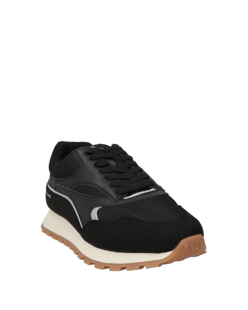 ARMANI EXCHANGE Black Trainers for men