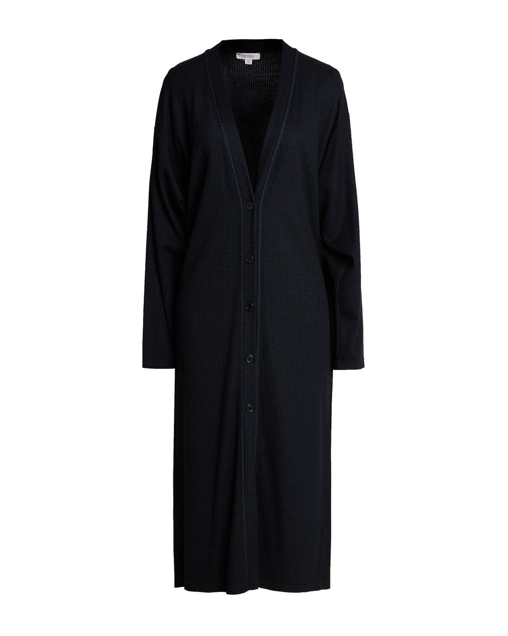 Crossley Black Midnight Cardigan Virgin Wool