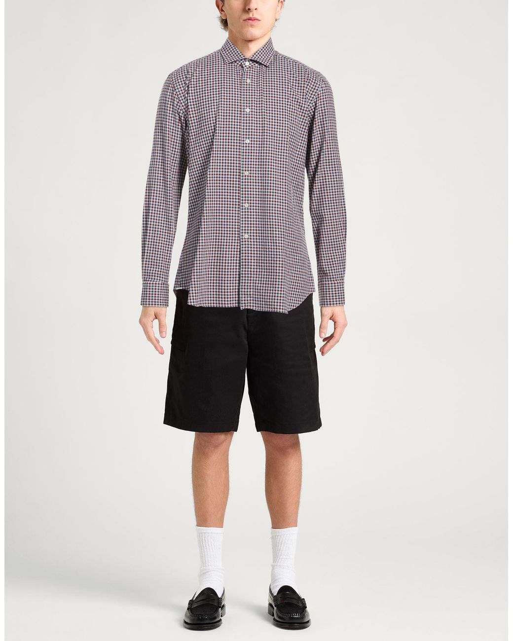 Glanshirt Purple Shirt for men