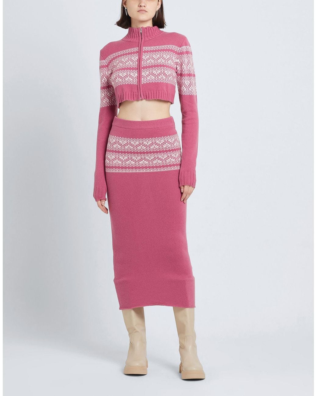 8 by YOOX Pink Cardigan