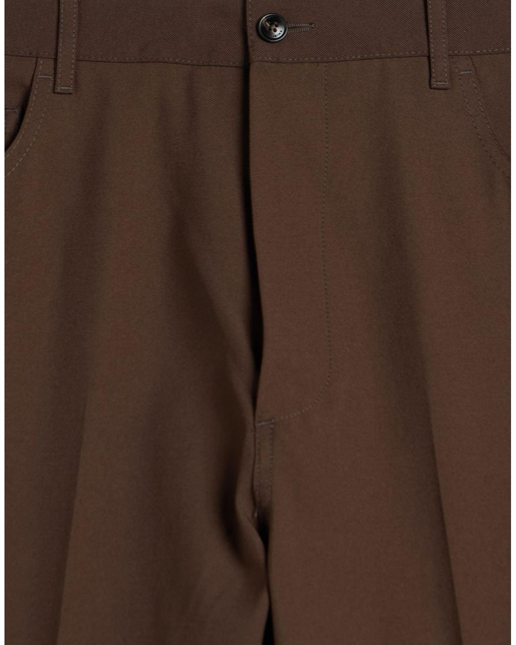 Amiri Brown Pants Polyester, Virgin Wool for men