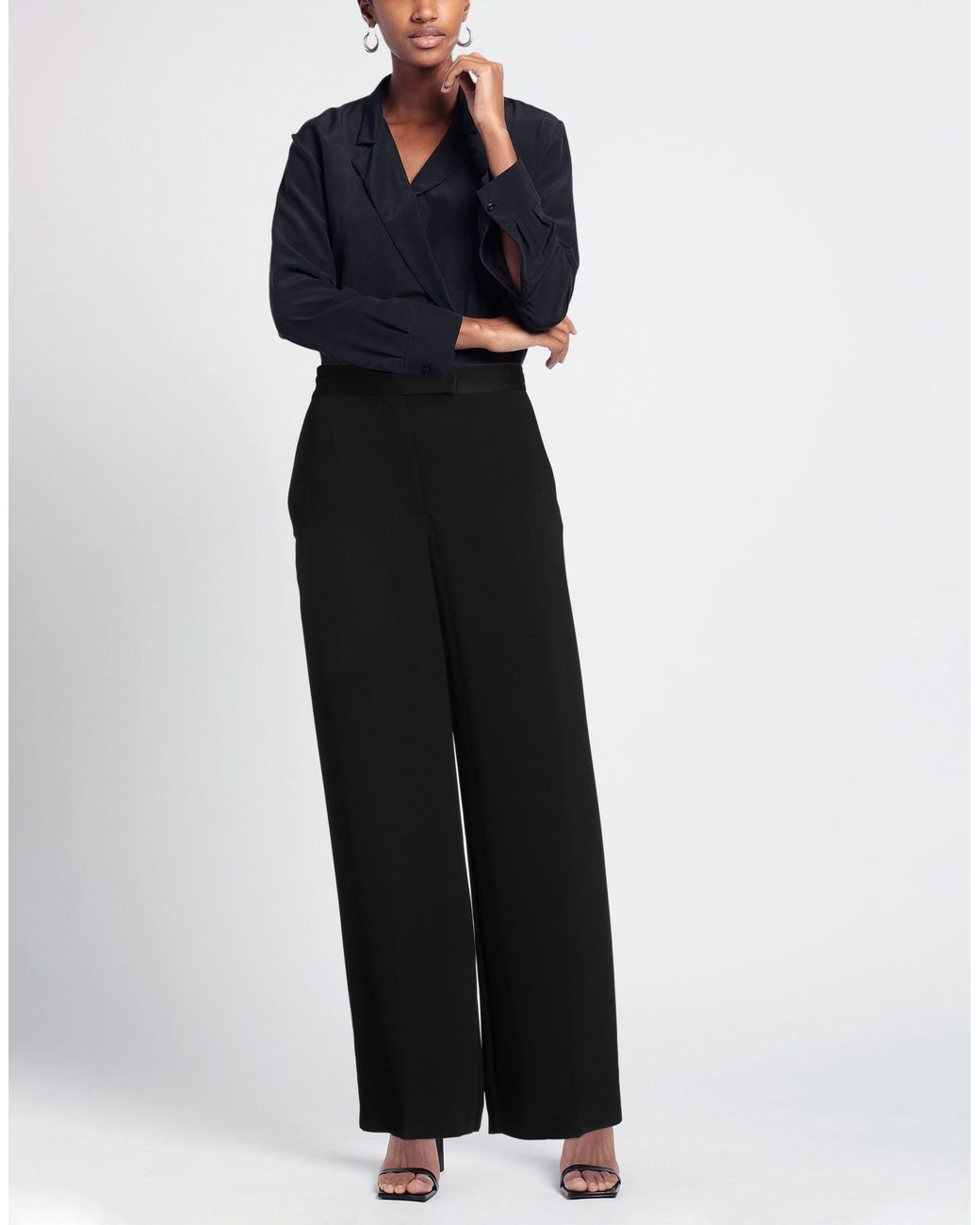 SIMONA CORSELLINI Black Trouser