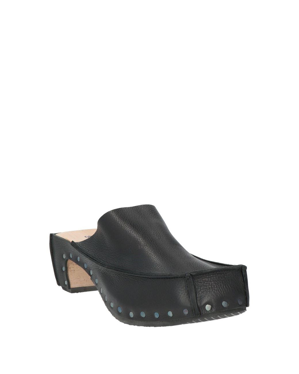 Trippen Black Mules & Clogs