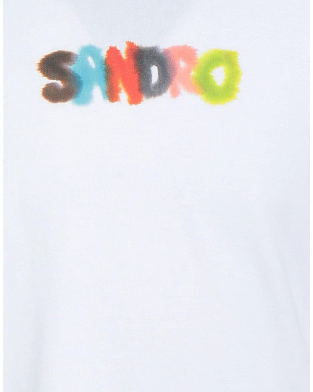 Sandro White T-Shirts for men