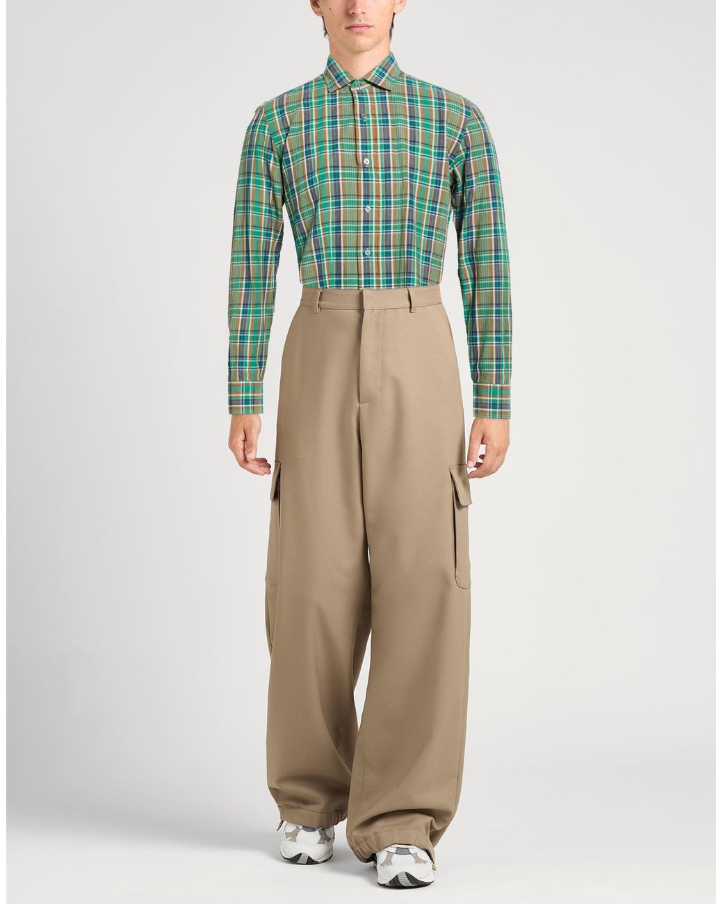 Salvatore Piccolo Green Shirts for men