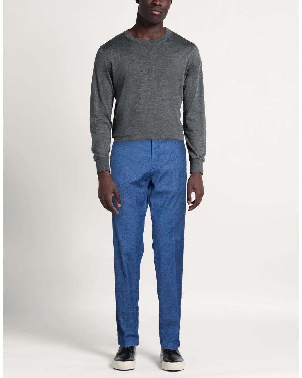 Cruna Blue Trouser for men