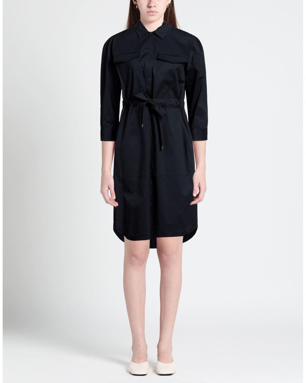 Peserico Blue Midi Dress
