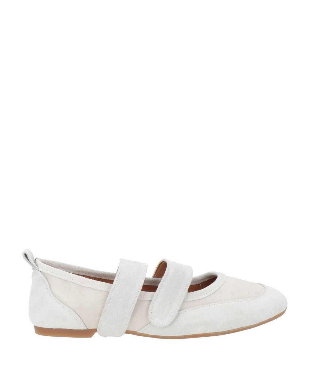 Divine Follie White Ballet Flats