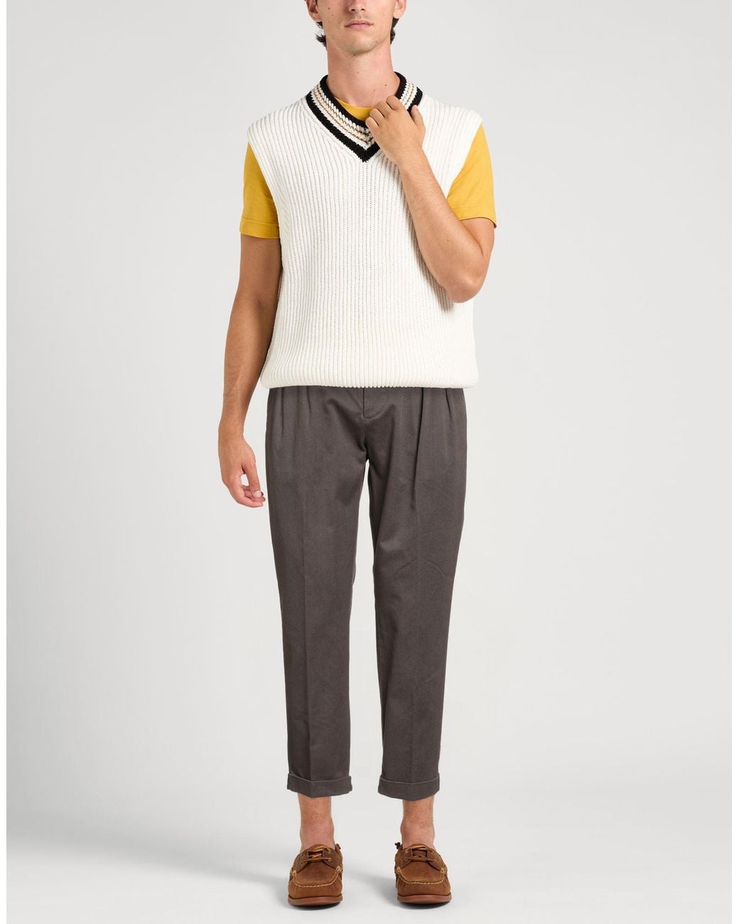 Manuel Ritz Gray Pants for men