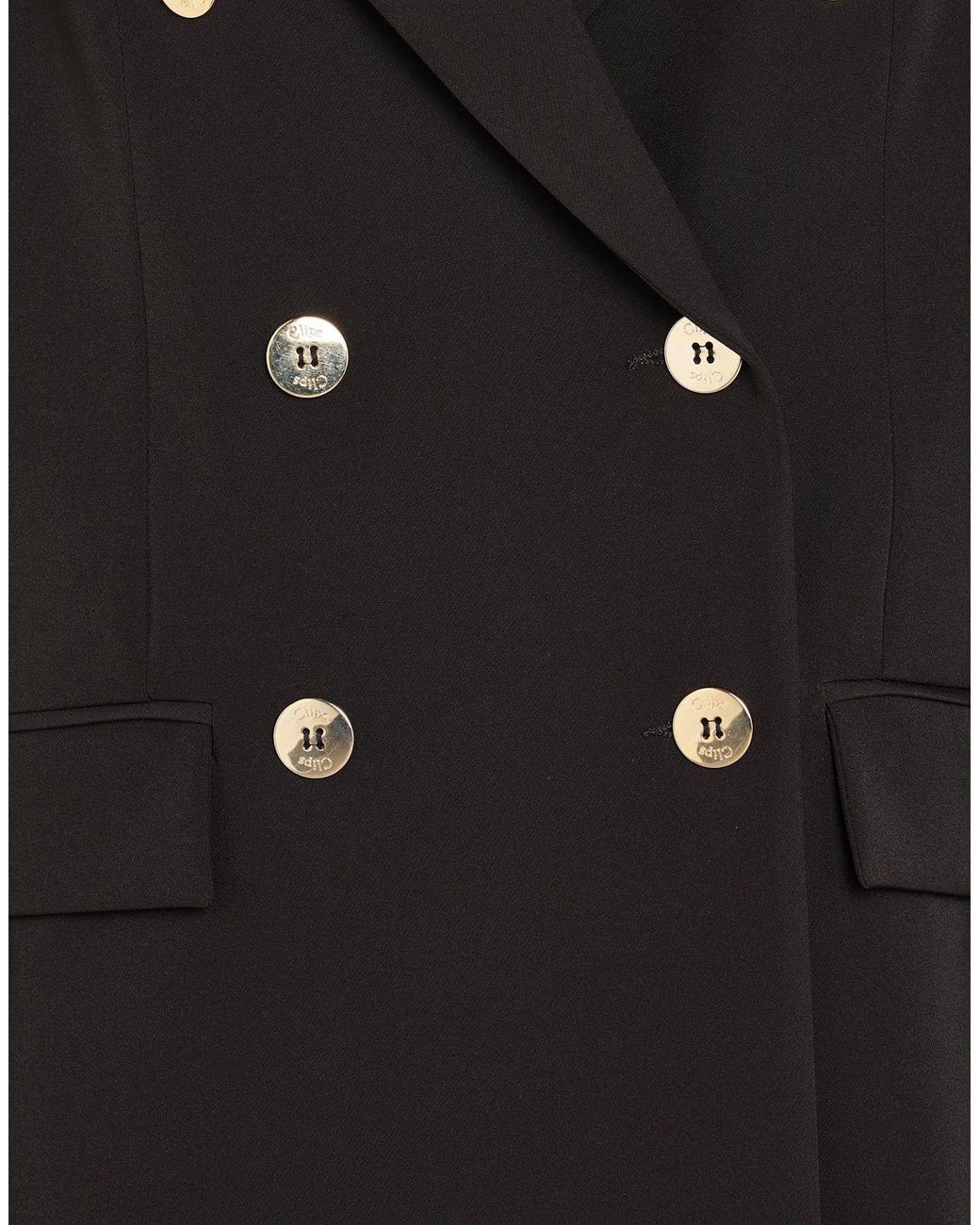 Clips Black Blazer Polyester, Elastane