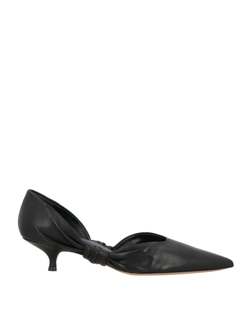 J.W. Anderson Black Pumps Cow Leather