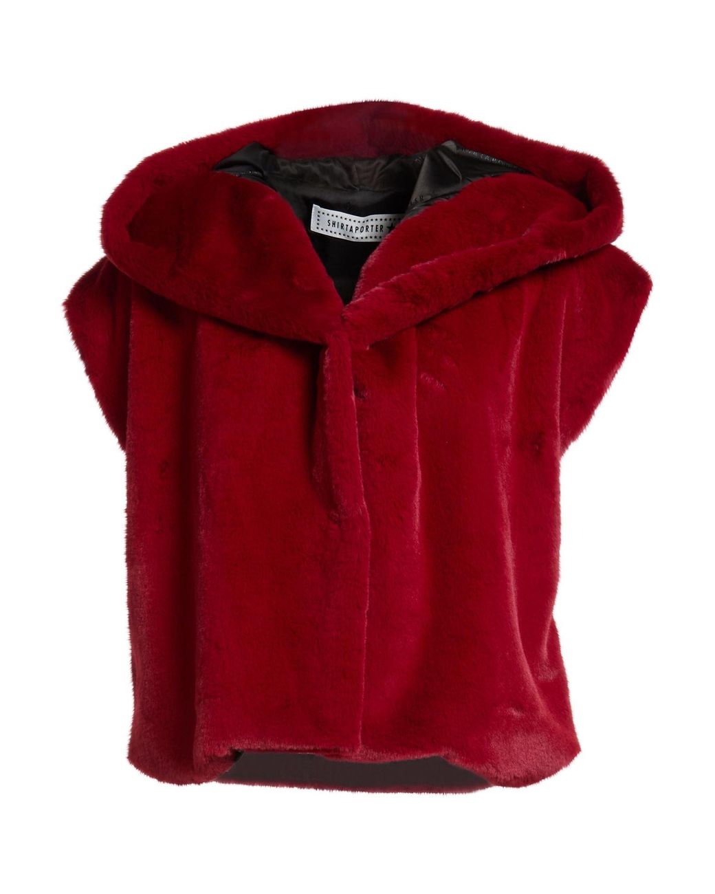 Shirtaporter Red Shearling & Teddy