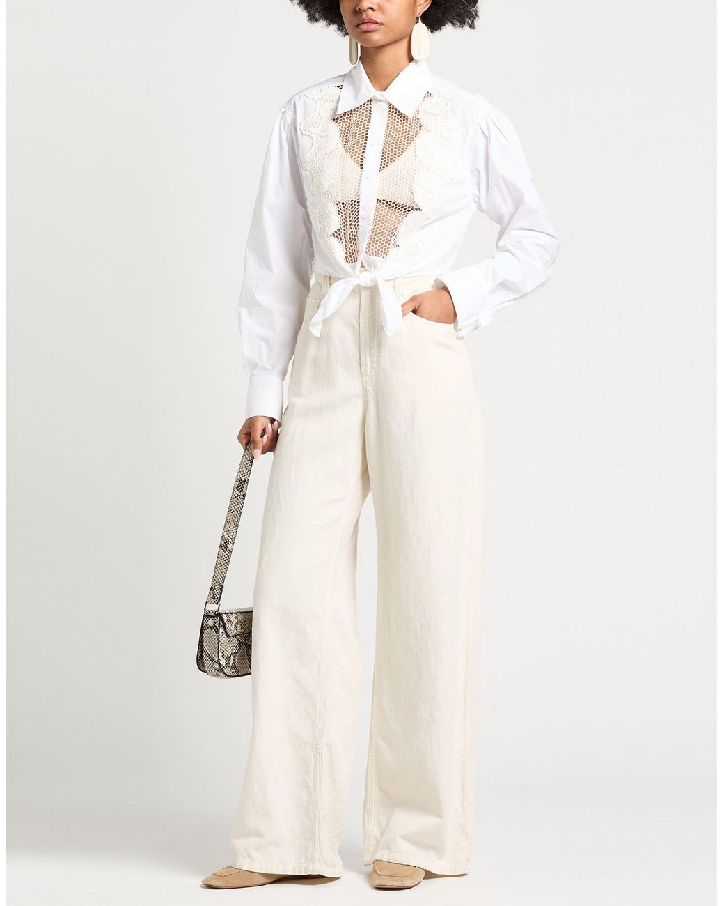 Camisa Sandro de color White