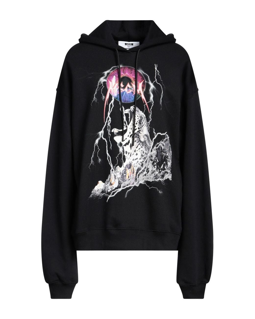MSGM Black Sweatshirt