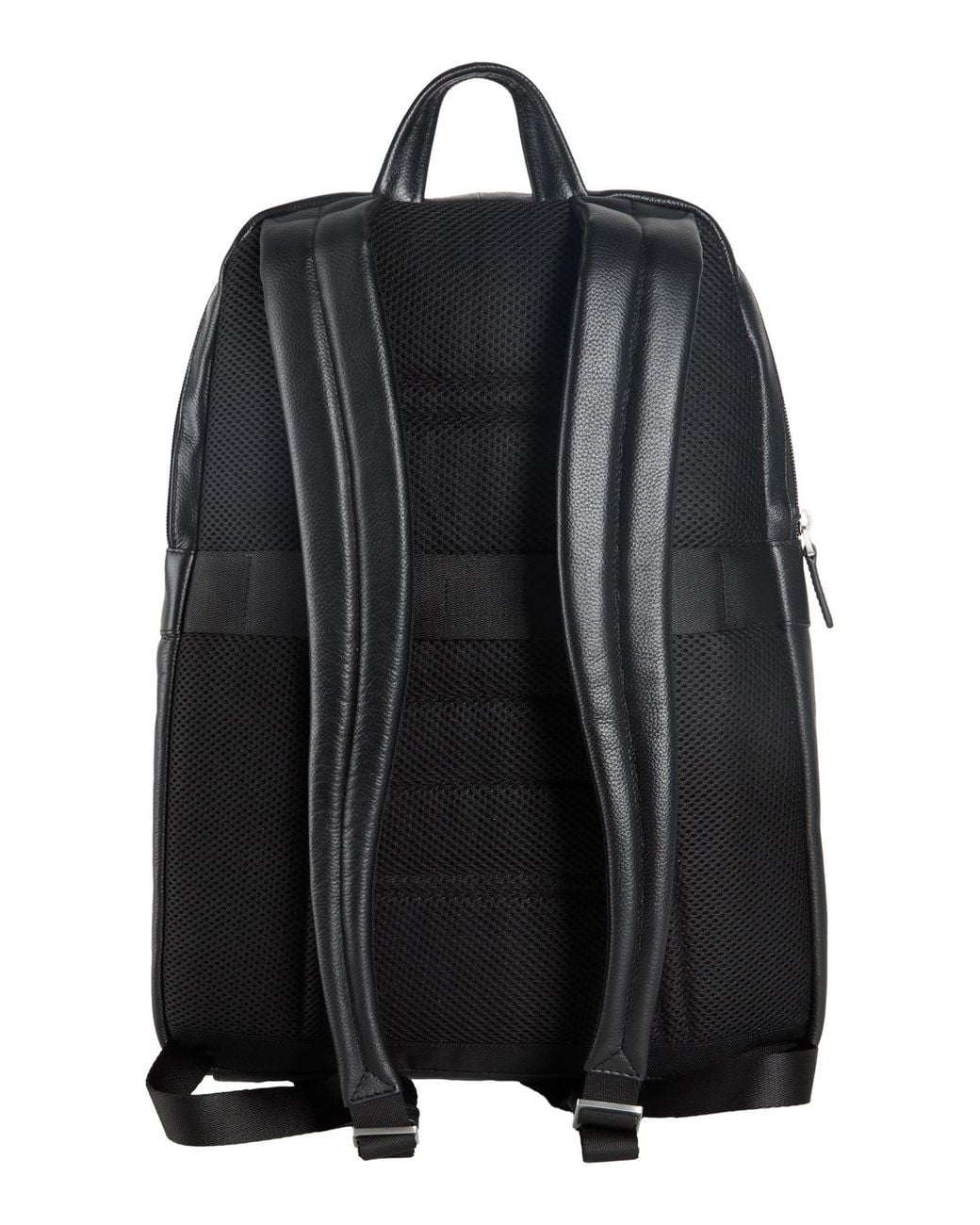 Piquadro Black Backpack Cow Leather, Eva (Ethylene for men