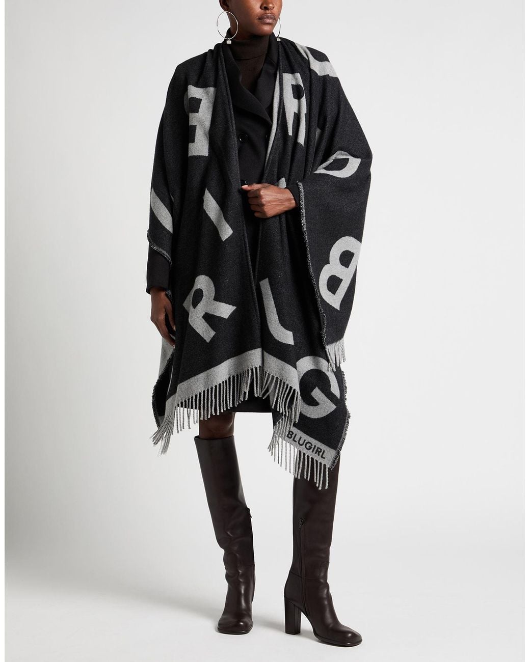 Blugirl Blumarine Black Cape