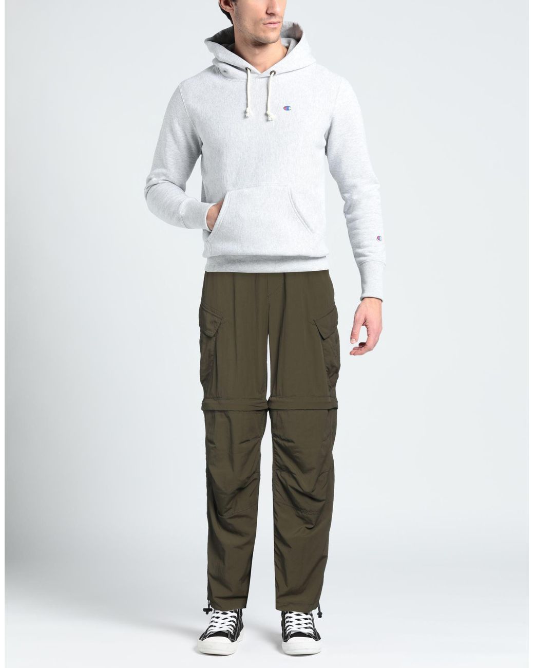 Pantalone di MSGM in Green da Uomo
