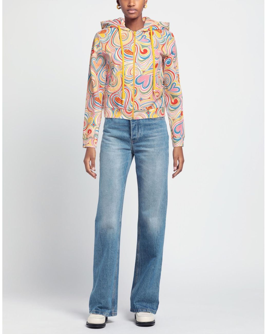 Love Moschino White Sweatshirt