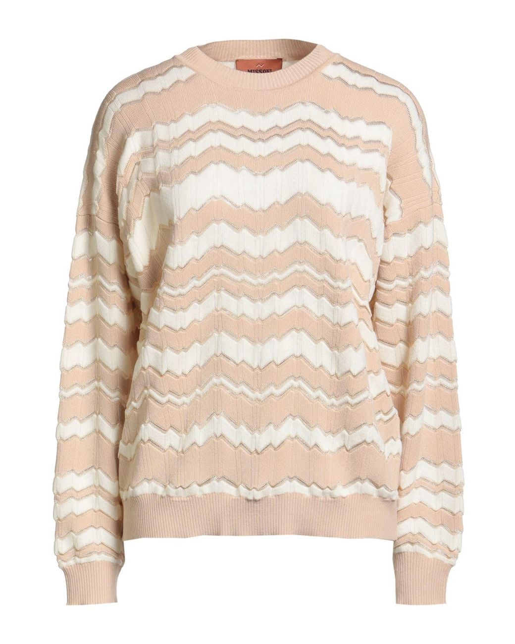 Missoni Natural Sweater Viscose, Wool, Polyester