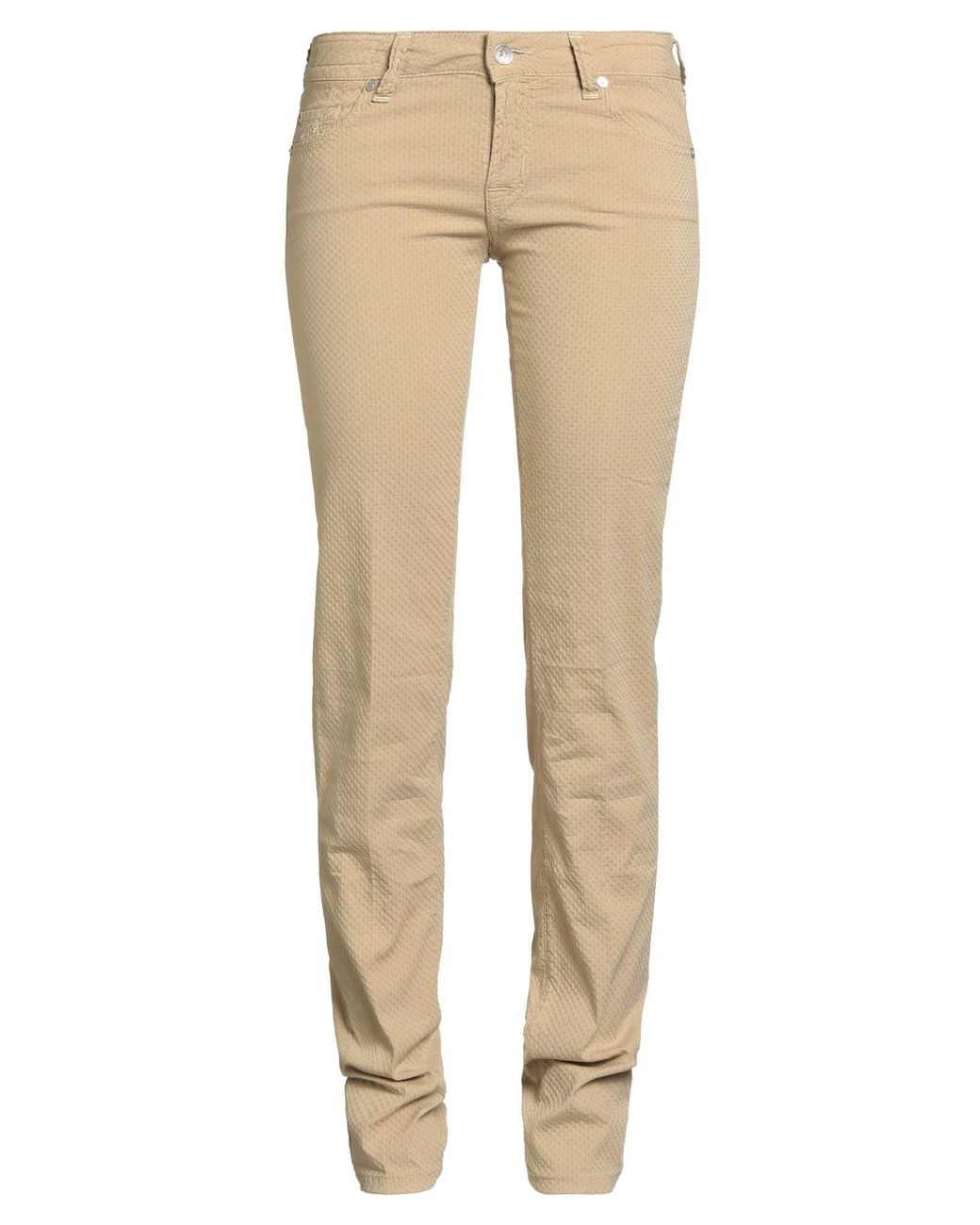 Jacob Cohen Natural Pants Cotton, Elastane