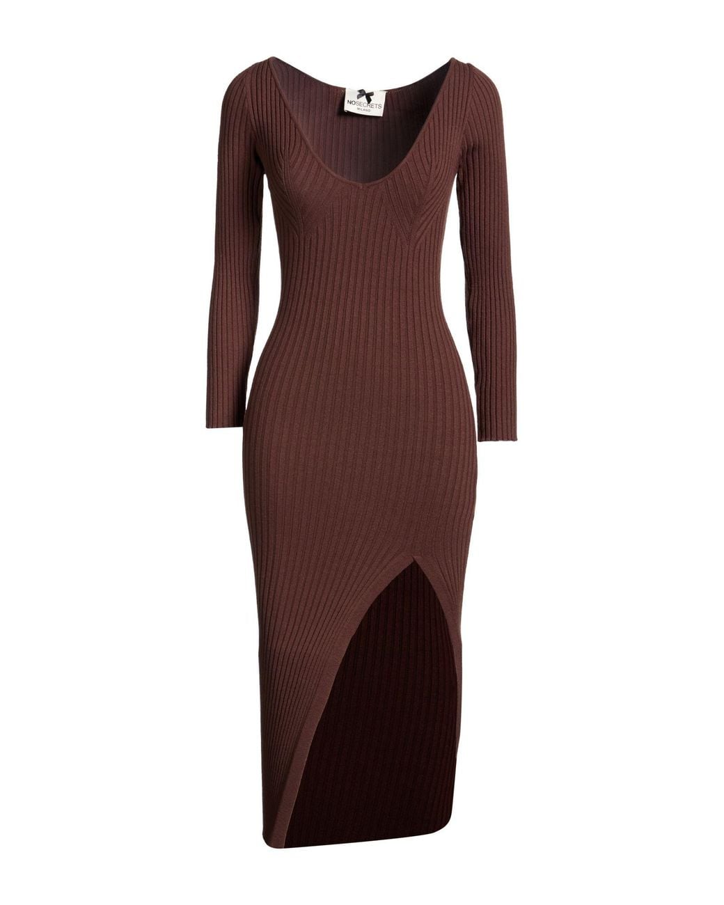 No Secrets Purple Midi Dress
