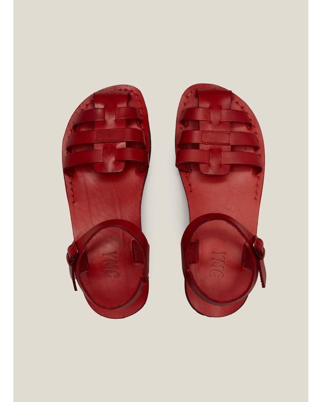 ymc Camel Sandals Summer Sandals Red