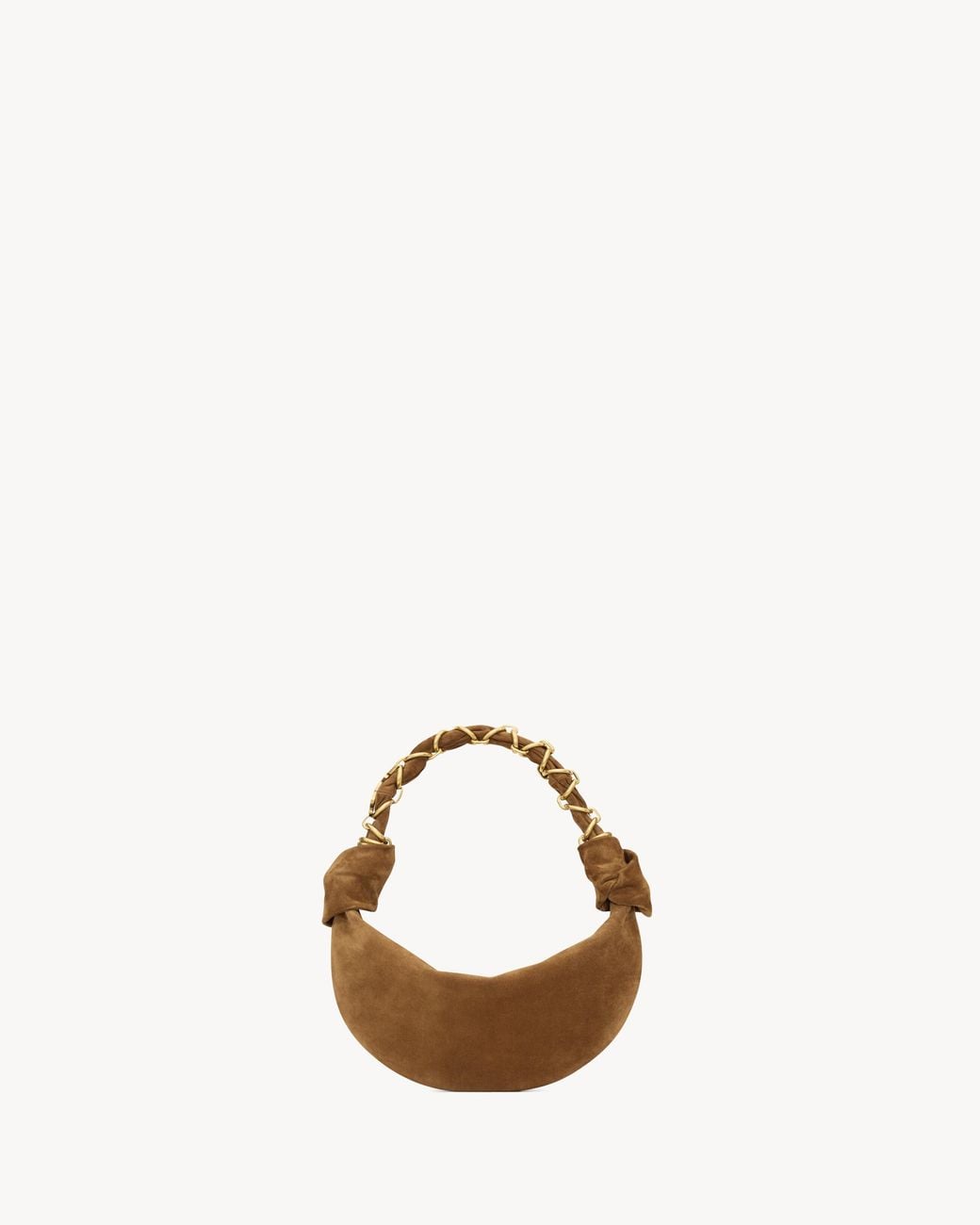 Saint Laurent Natural Amalia Mini Hobo