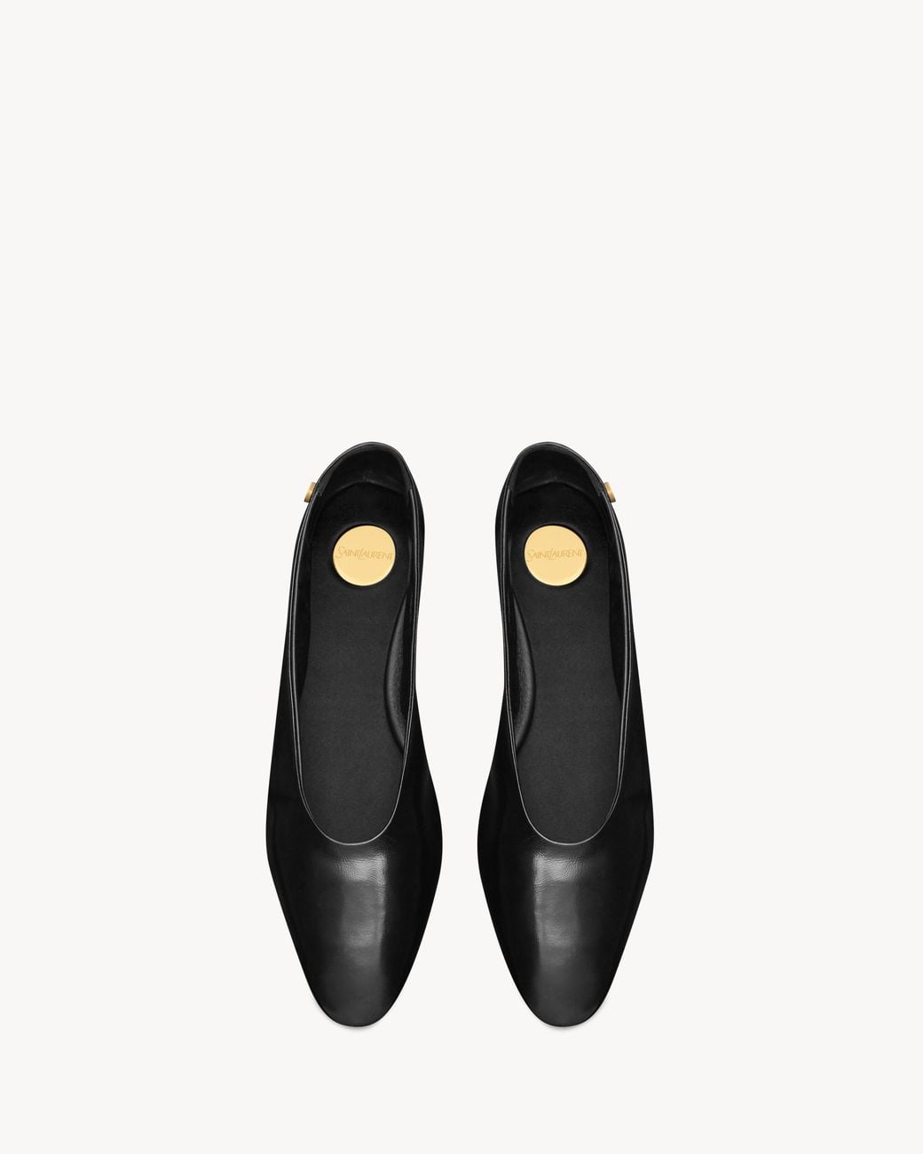 Saint Laurent Black Sao Ballerinas