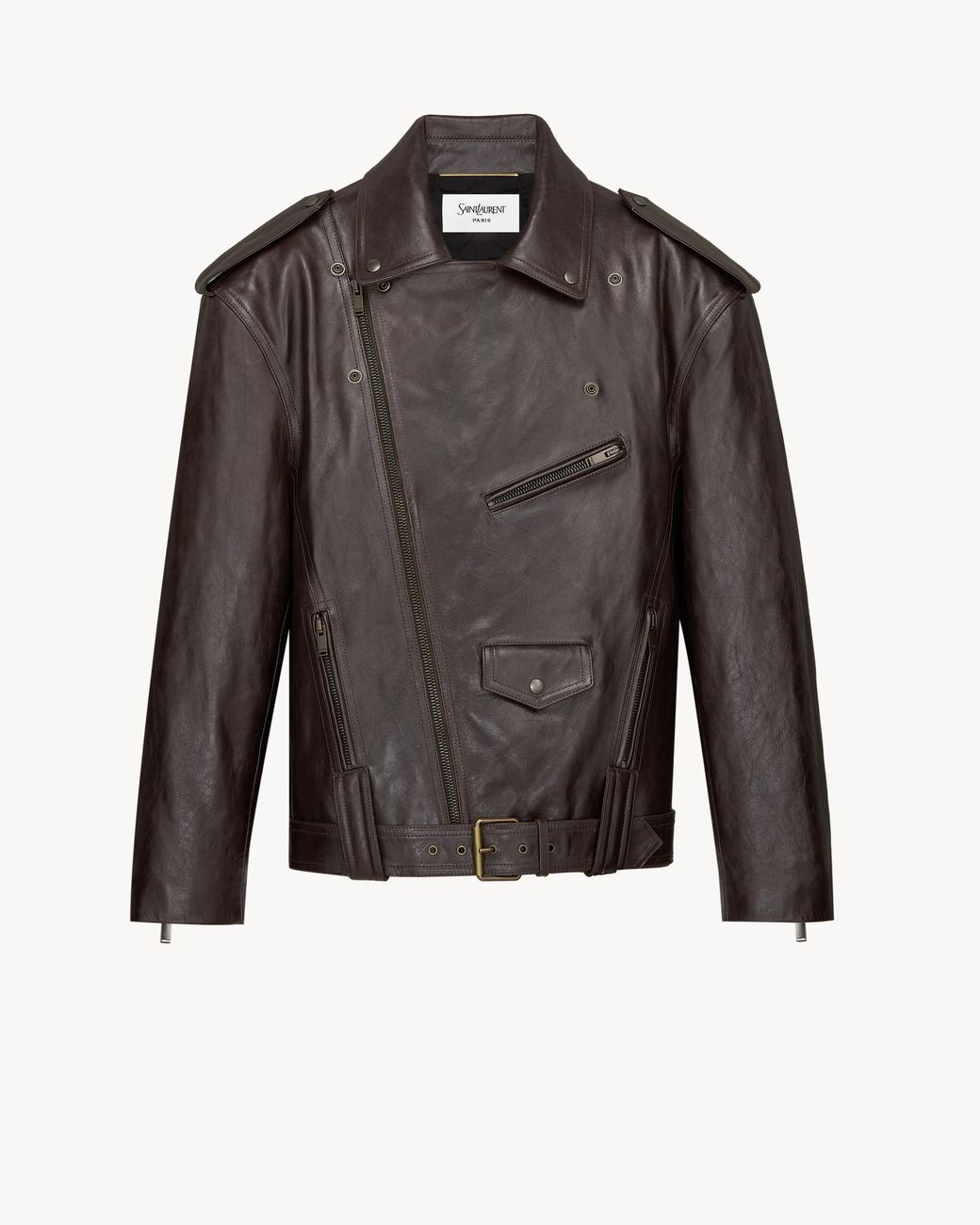 Saint Laurent Black Biker Jacket