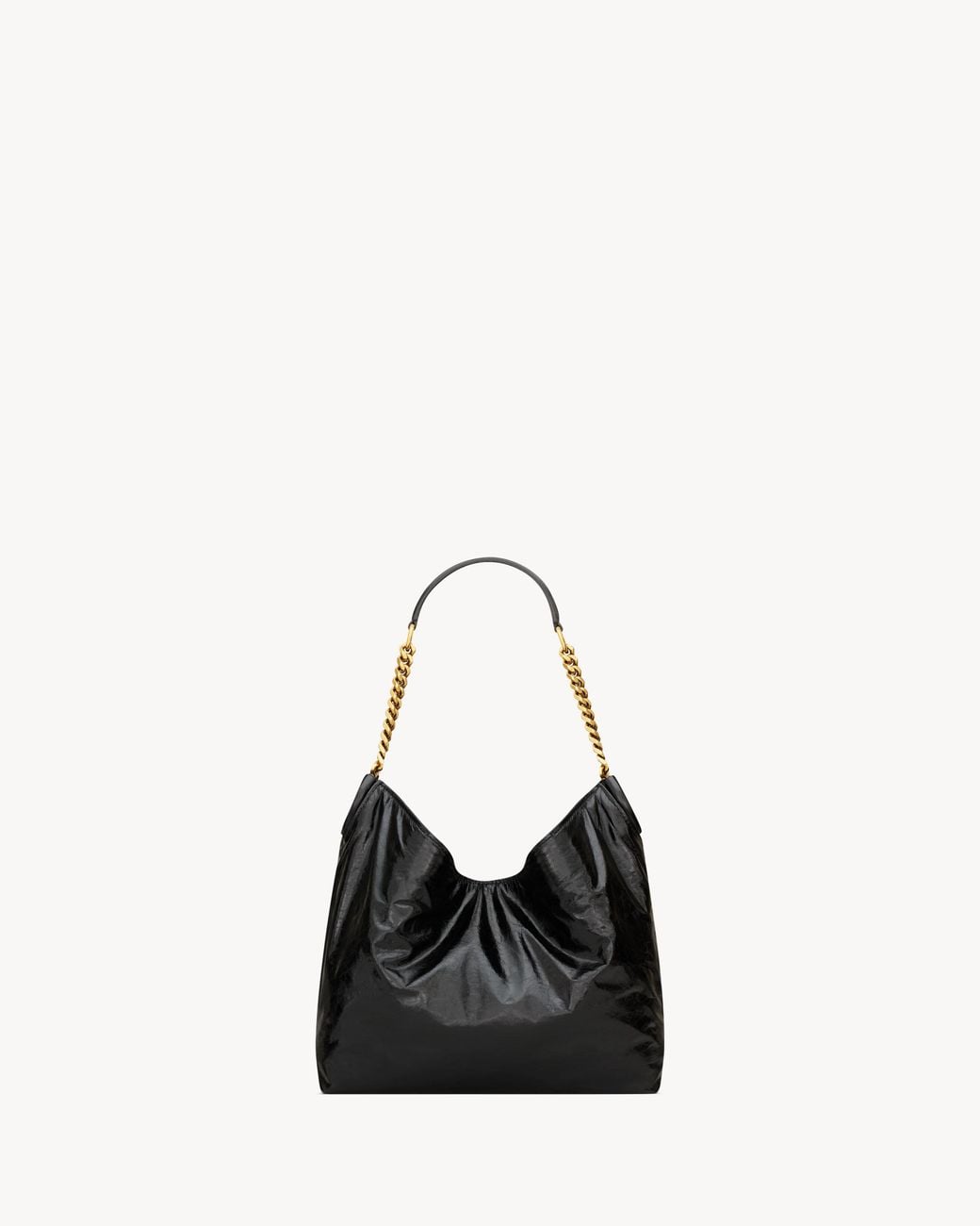 Saint Laurent Black Hortense Small Hobo